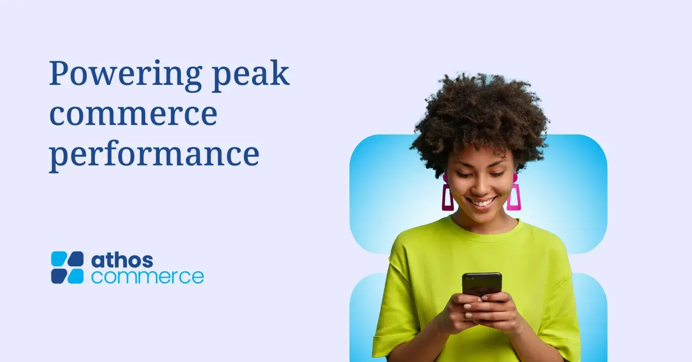 Searchspring, now Athos Commerce: “Powering peak commerce performance”